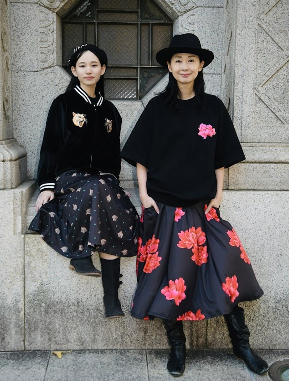 ROUROU 24th刺繍スカジャン
