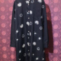 ROUROU M.SIX004 アジアンモノグラム刺繍チュニックワンピース